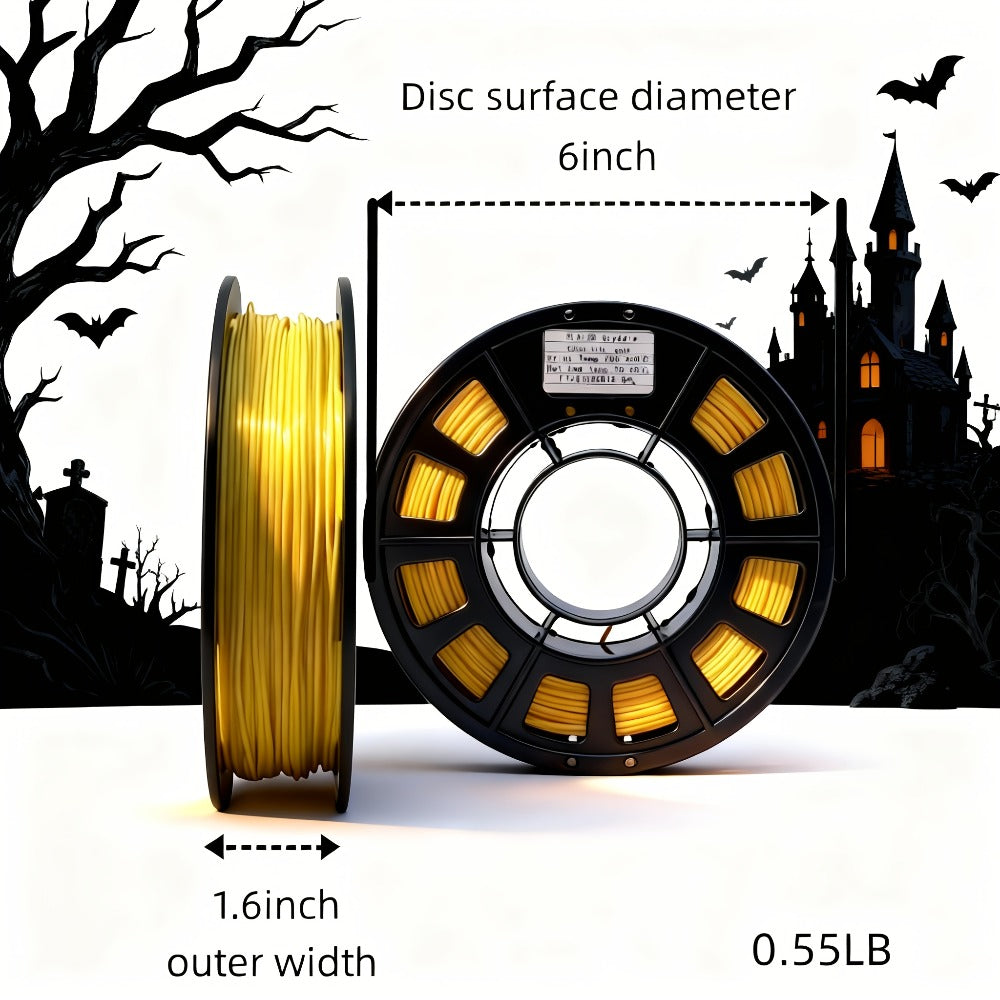 Silk PLA Filament 250g 12 Colors 1.75mm ±0.02mm – Silk Metallic Transparent & Solid Finish Options Vacuum Packed Beginner Friendly Wide FDM Compatibility for 3D Printers