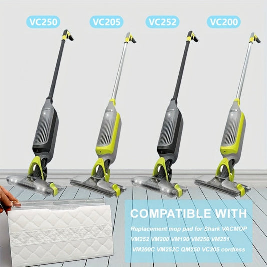 Replacement Mop Pads Compatible with Shark VACMOP, 10–40 Count Options