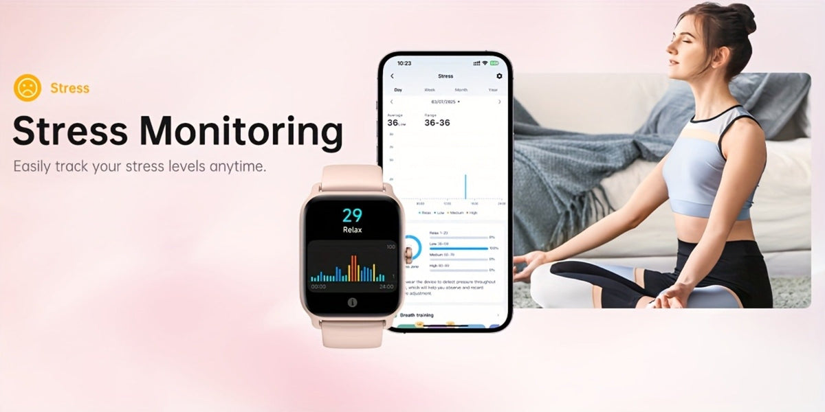 Smartwatch with Built-in Alexa FAWEIO 1.8" HD Touch Screen, Bluetooth Calling, 100+ Sport Modes, Fitness Tracker Heart Rate Sleep Monitor, Compatible with iPhone & Android – Smart Watch for Women Men 14 Colors