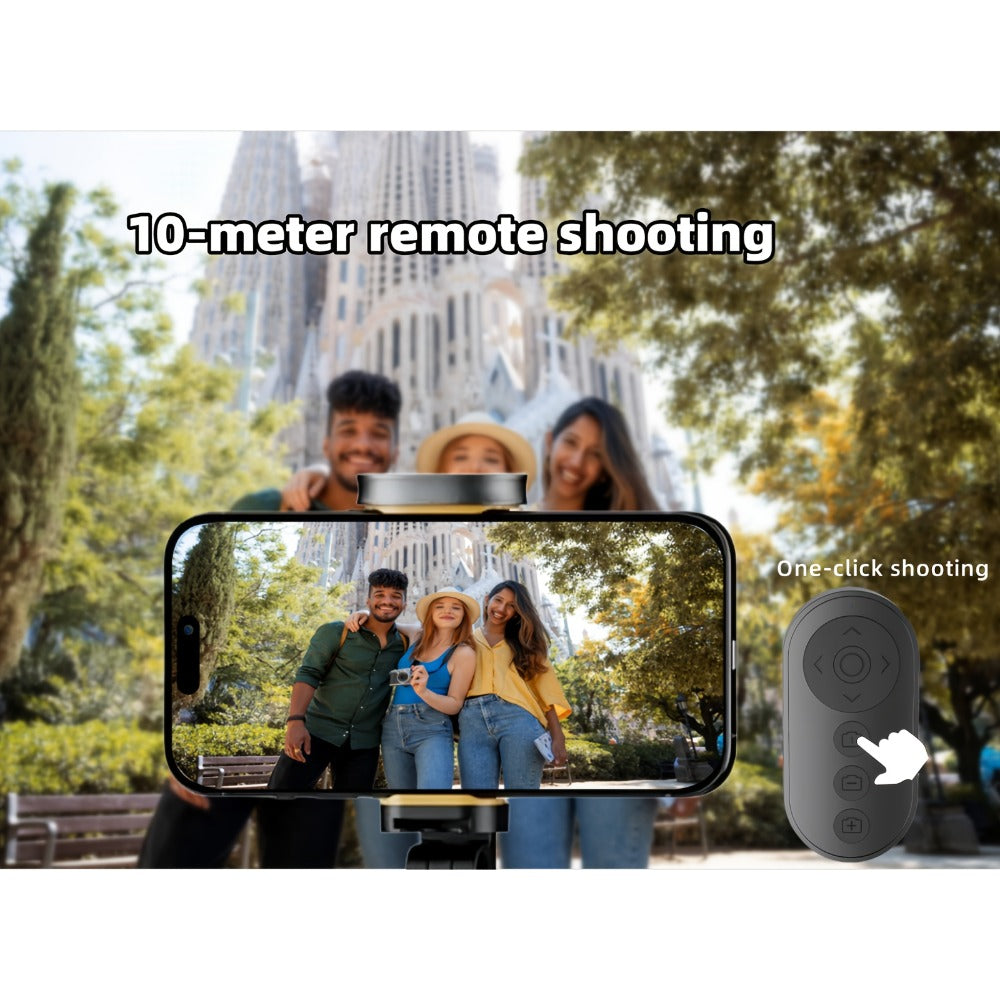Bluetooth Scrolling Remote Control for TikTok, Page Turner for Kindle App & E-Books, Camera Shutter Clicker – Wireless Phone Remote for iPhone, Android & iPad Video, Reading & Selfies