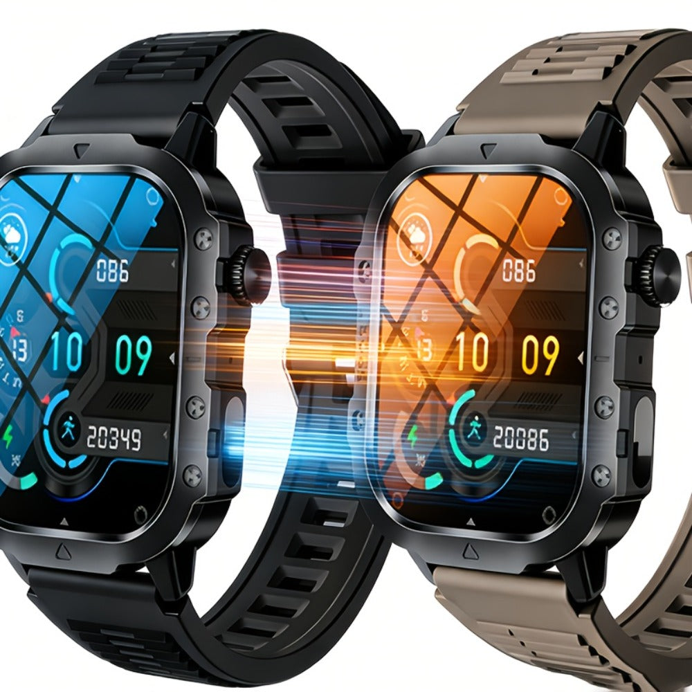 Multifunctional Smartwatch 100+ Sport Modes, Fitness Tracker & Step Counter Pedometer, Heart Rate SpO2 Sleep Monitor, Smart Notifications, Outdoor Activity Watch – Compatible with Android & iPhone, Gift for Men & Women
