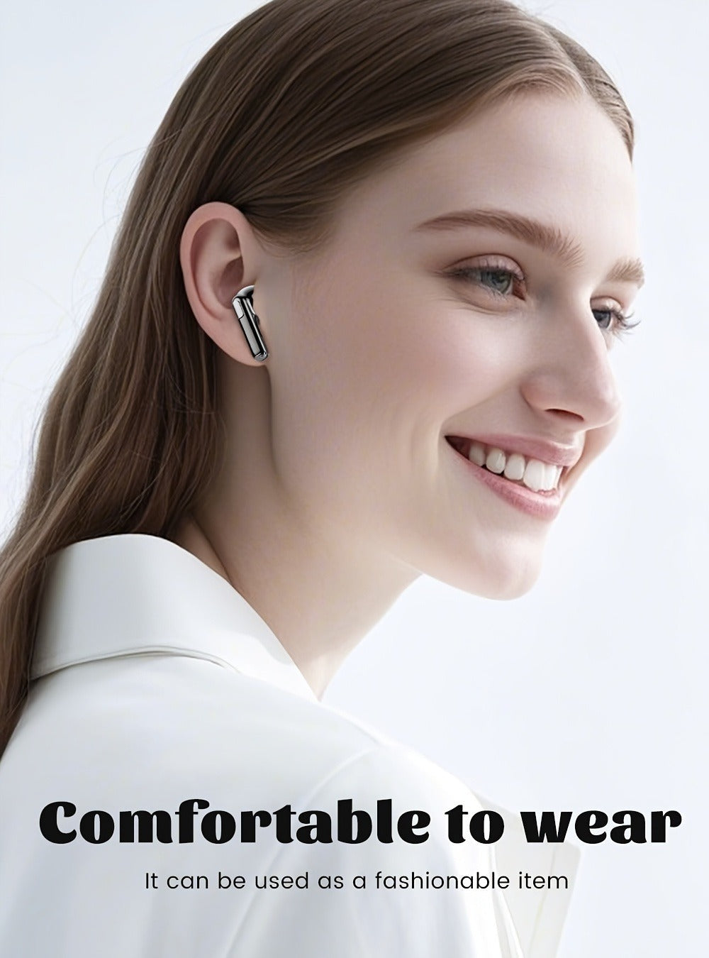 Philips Bluetooth 6.0 Semi-Open Back Wireless Earbuds, Ultra-Long Battery Life Noise Cancelling Rechargeable Lithium, Comfortable Sleek Design for Sports Gaming Universal Phone Compatible iPhone Android
