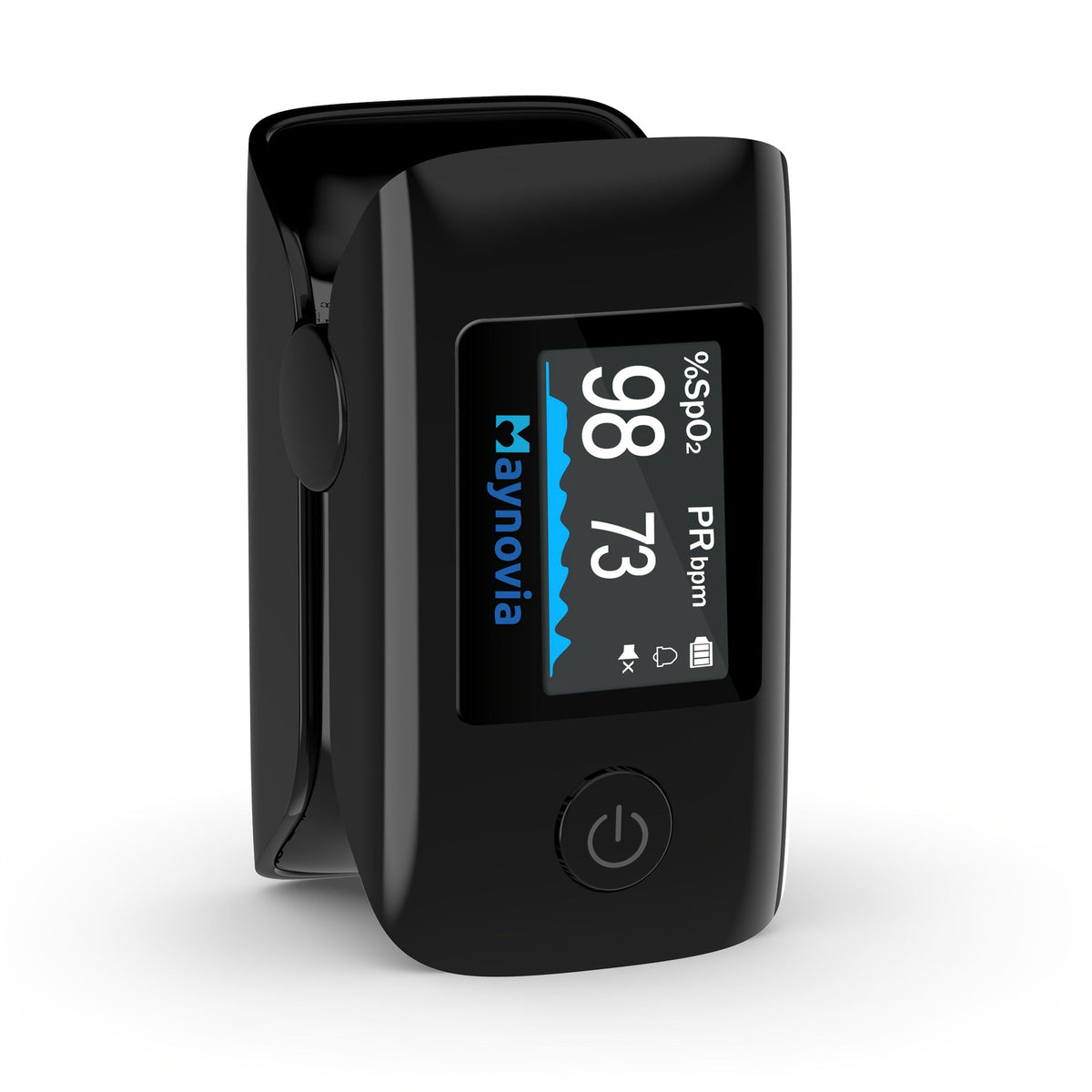 Blood Pressure Monitor Wrist Cuff with Oximeter Fingertip – Digital BP Machine Home Use, 120 Memory, Portable Case & Battery Included, Fully Automatic Hypertension Tracker