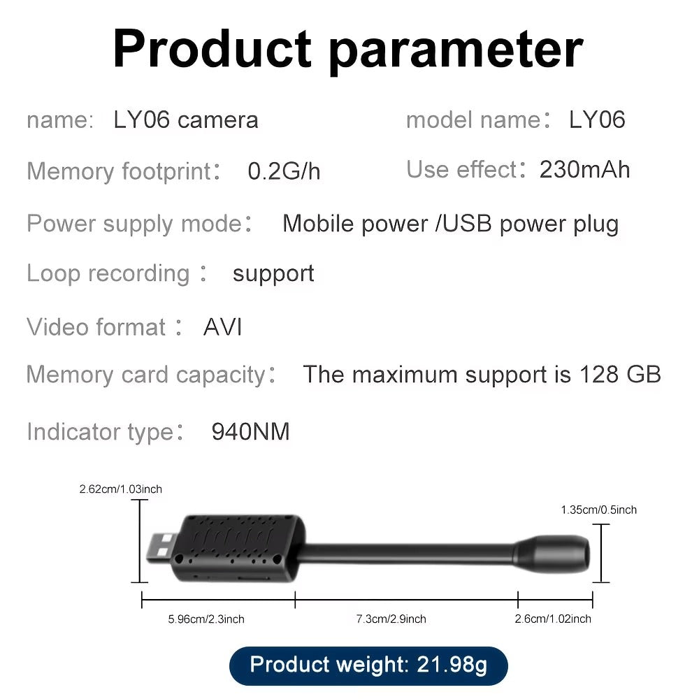 Mini Security Camera 1024P 3-Pack, No WiFi Needed Built-In AP Hotspot, Motion Detection, Real-Time Viewing, 2.4G Flexible Lens, Portable Plug-In Indoor Camera for Classroom Office Lecture Home Security