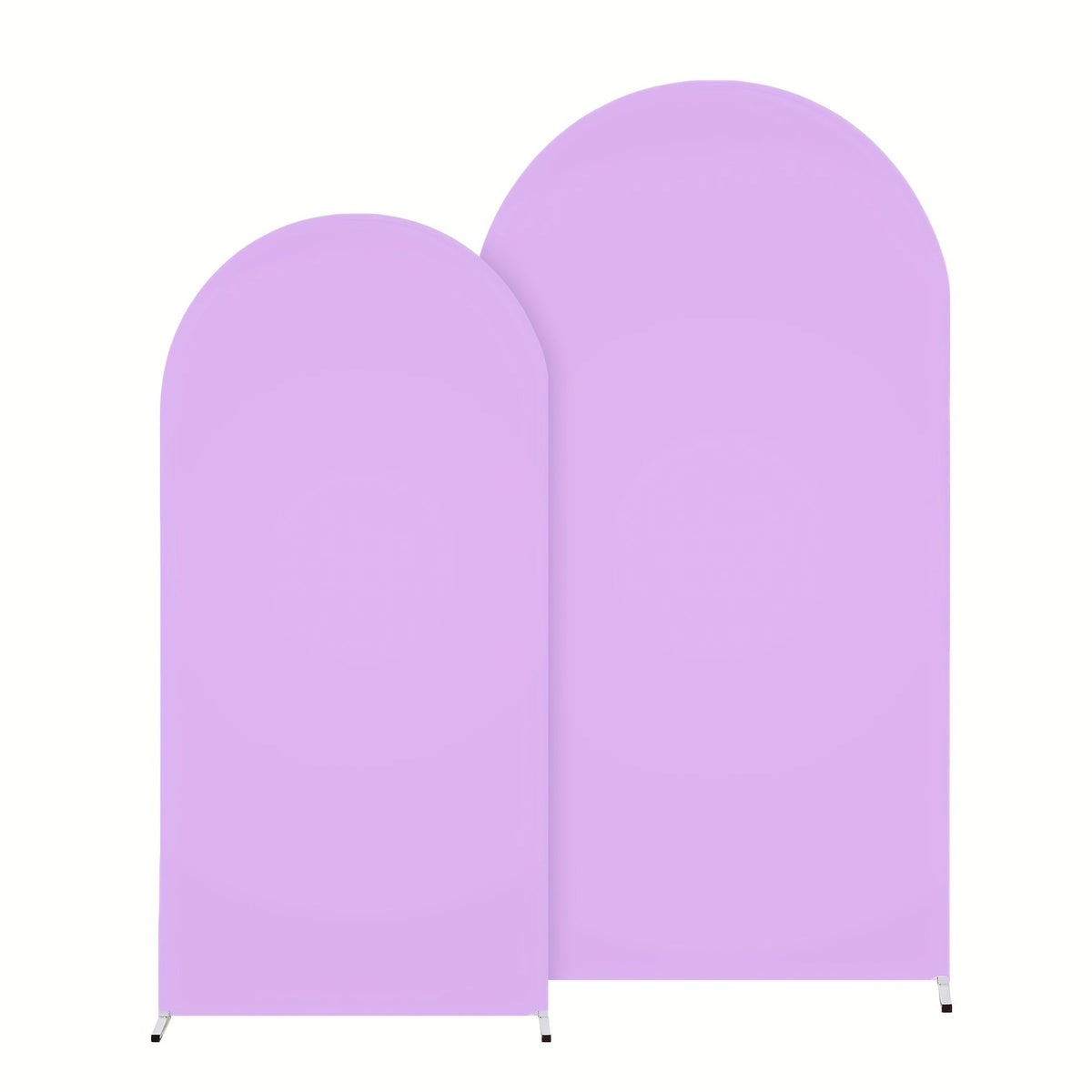 Spandex Arch Backdrop 2 Pack 6Ft x 6.6Ft Wrinkle-Free Stretch Photography Background with Bottom Zipper, Polyester Arched Cover Photo Prop for Wedding, Party, Gender Reveal & Birthday Decoration