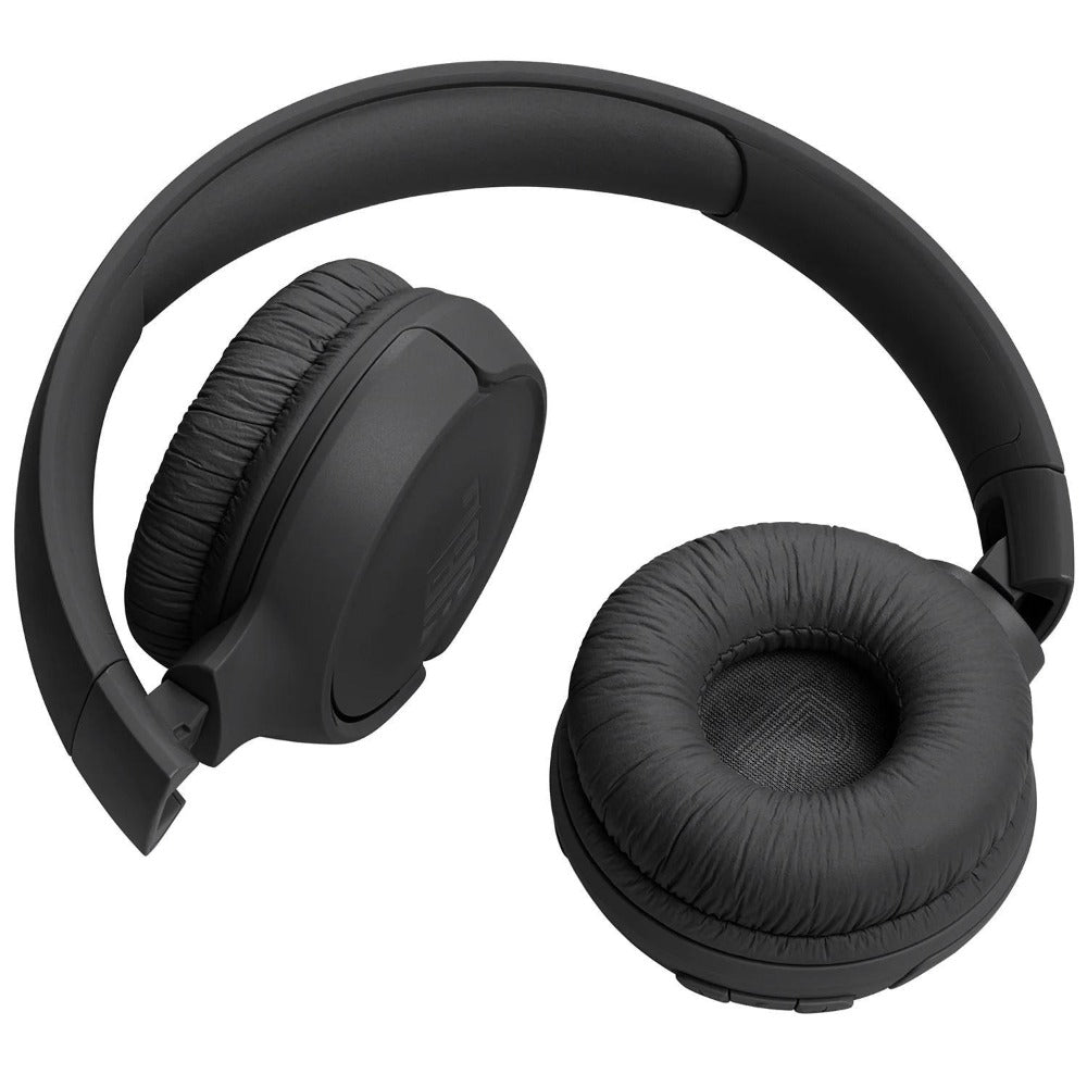 JBL Tune 525BT Neckband Wireless Earphones, Pure Bass Bluetooth 5.3 In-Ear Headphones, 57H Battery + 5-Min Speed Charge, Multi-Point Connection, Built-In Mic, JBL App EQ, Hands-Free Calls, Black