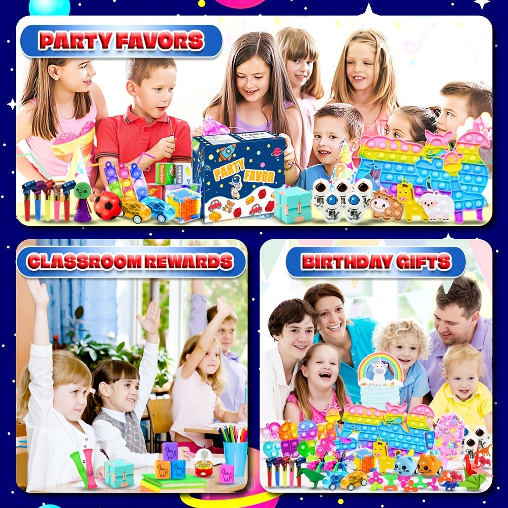 Bulk Party Favor Toys, 600-Piece Mixed Novelty & Fidget Assortment