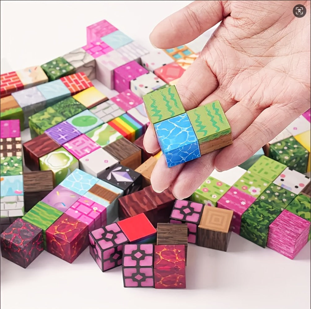 Magnetic Tiles Building Set, 100 or 210 Pieces for Ages 3+