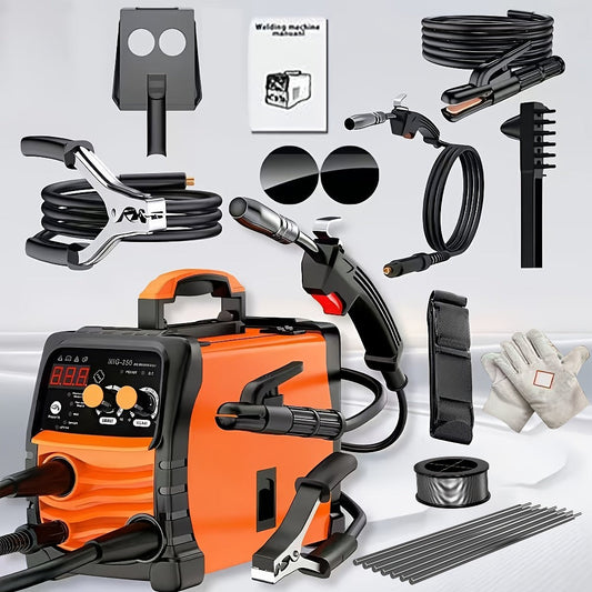 Gasless MIG Welder with Stick/ARC Welding and Machine or Accessory Bundle Options