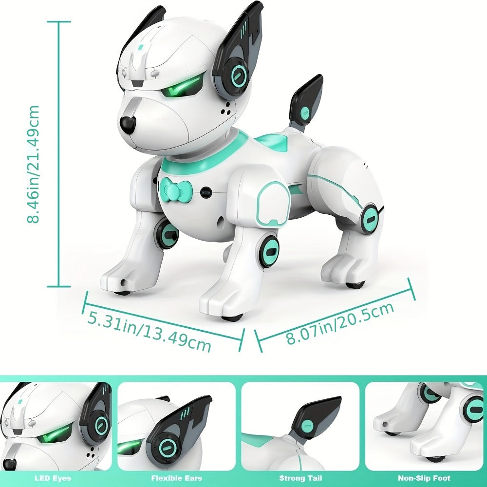 Programmable Robot Dog with Dialog Interaction and Stunt Performance
