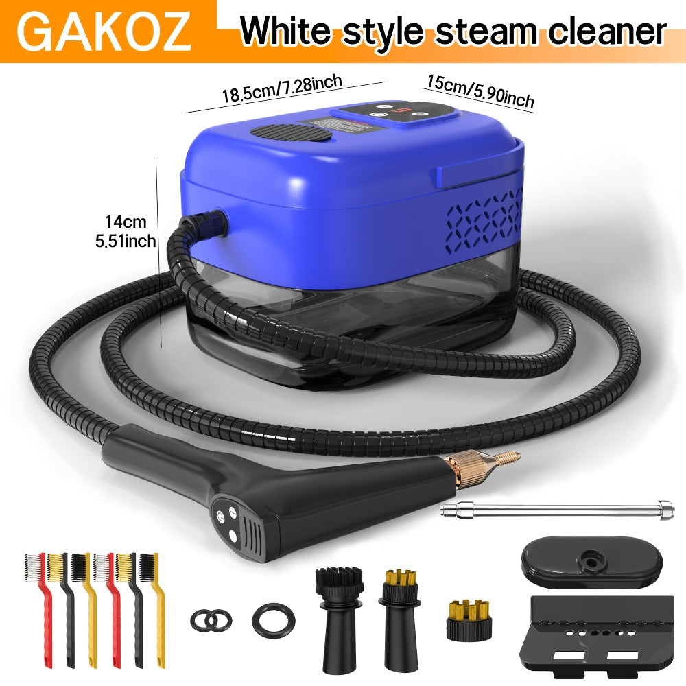 Handheld Steam Cleaner High Pressure 9-Gear Adjustment & LCD Display, 1200ml Water Tank, Portable High-Temp Steamer for Kitchen Carpet Sofa Grout Tile