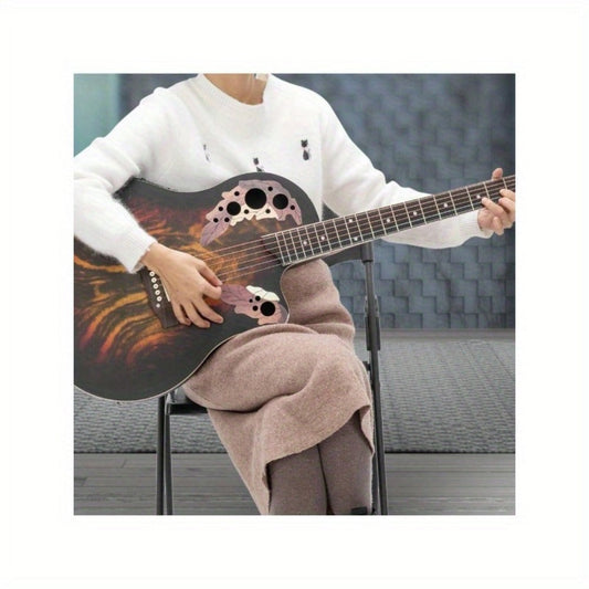 Acoustic Guitar, 41 Inch, Adjustable, Full Size, MOTOOS, Inch, Full-Size for Lessons detail image