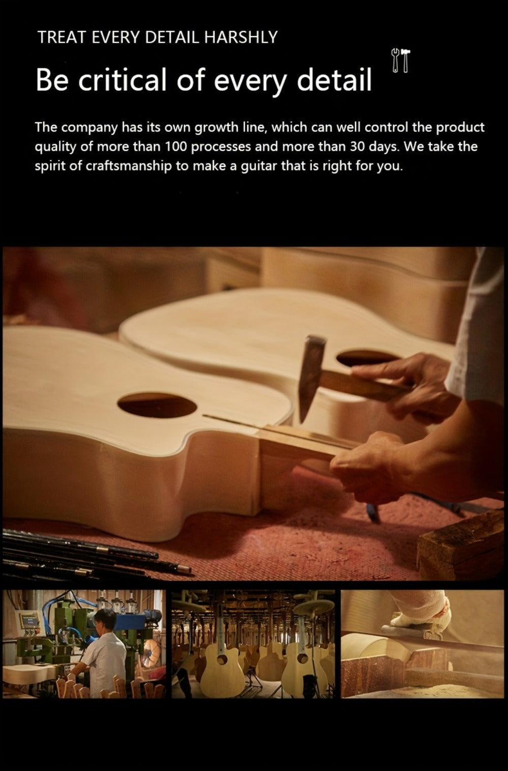 Acoustic Guitar, 41 Inches, This, Comprehensive, Designed for Lessons and Practice detail image - detail view 15