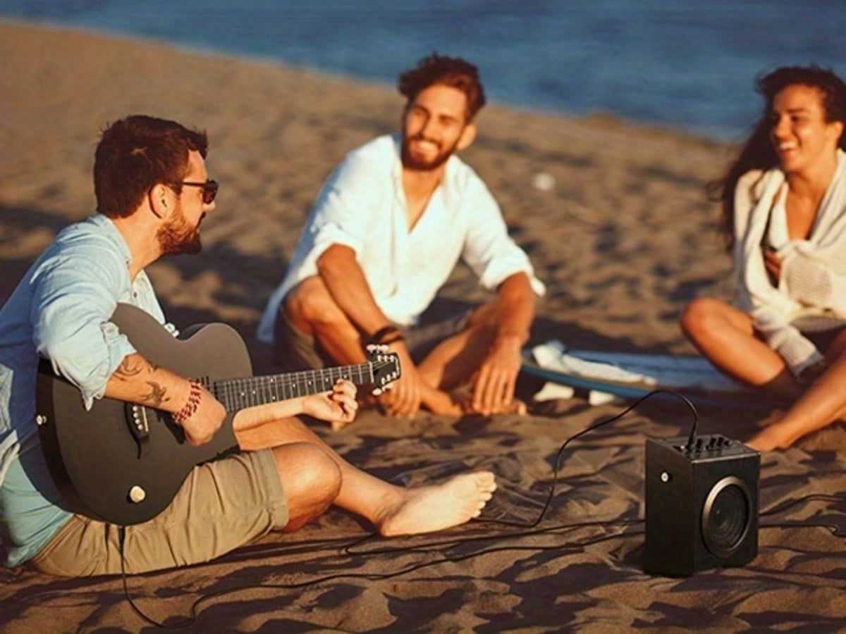 Acoustic Guitar, Portable, Starter, Kit for Lessons and Practice detail image - detail view 11
