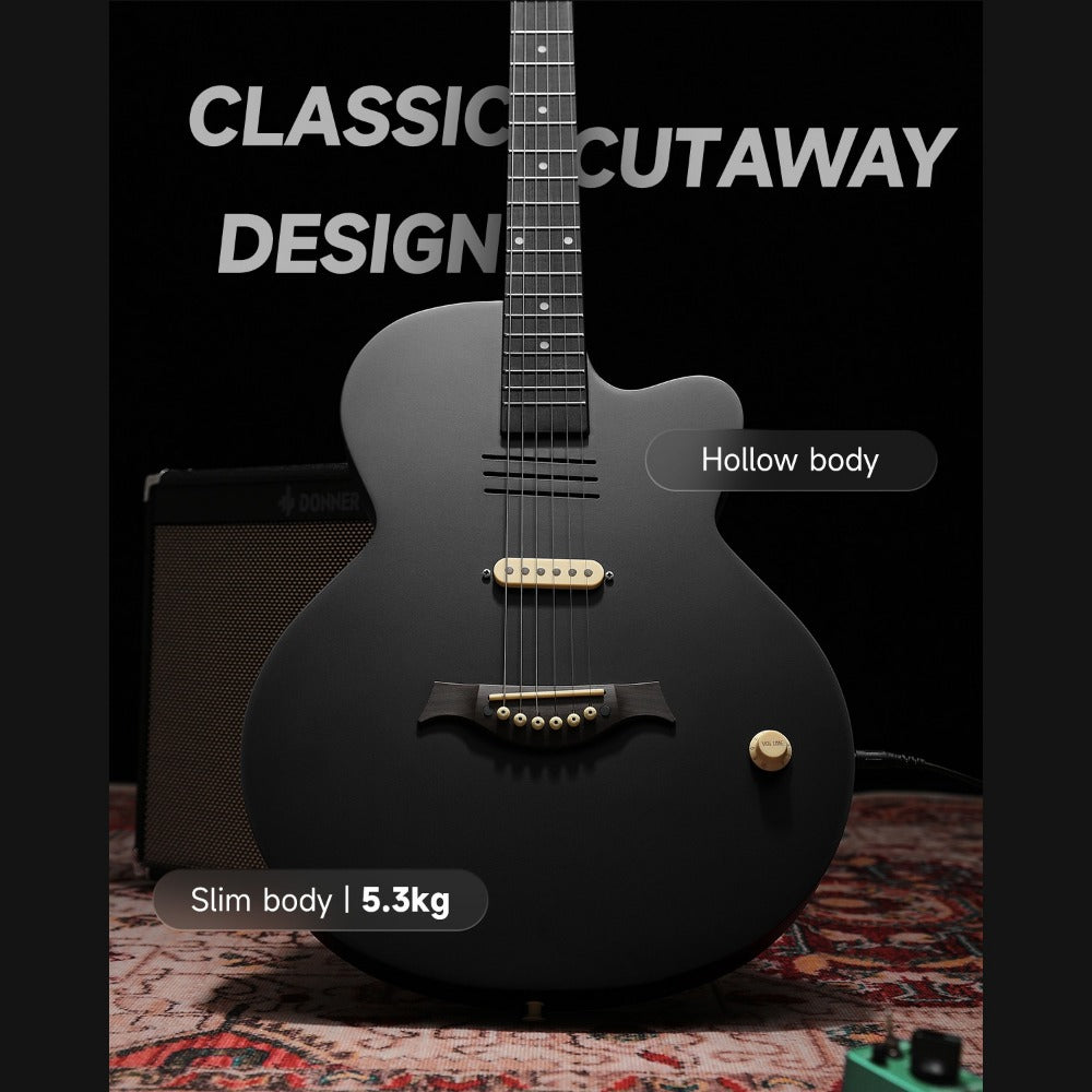 Acoustic Guitar, Portable, Starter, Kit for Lessons and Practice detail image - detail view 7