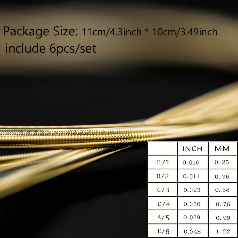 Acoustic Guitar, Strings, Set, Bronze for Lessons and Practice detail image - detail view 4