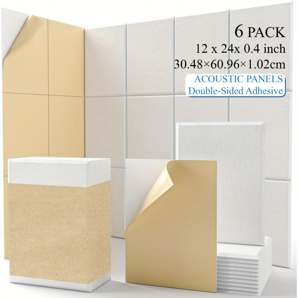 Acoustic Wall Panel, 12pcs, 6/12pcs for Reducing Room Reflections In Recording detail image - detail view 3