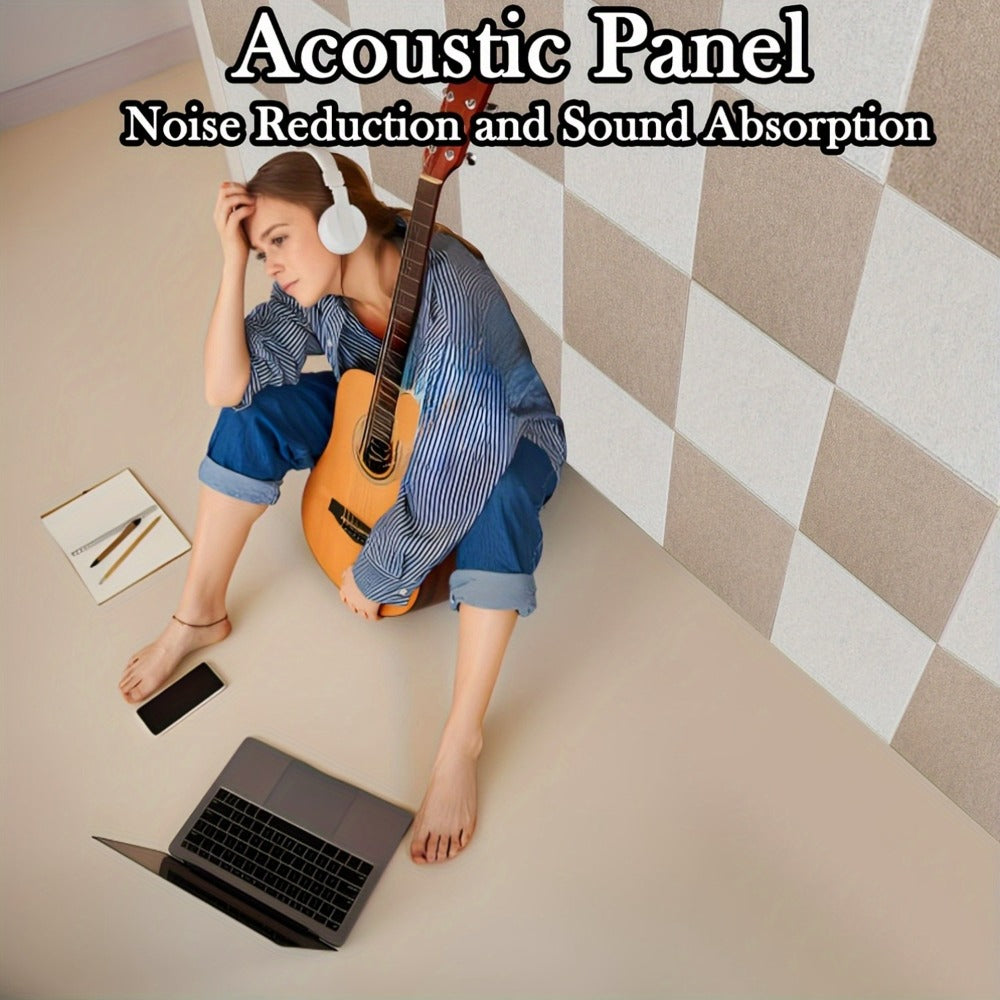 Acoustic Wall Panel, 6pcs, Panels for Reducing Room Reflections In Recording detail image - detail view 8
