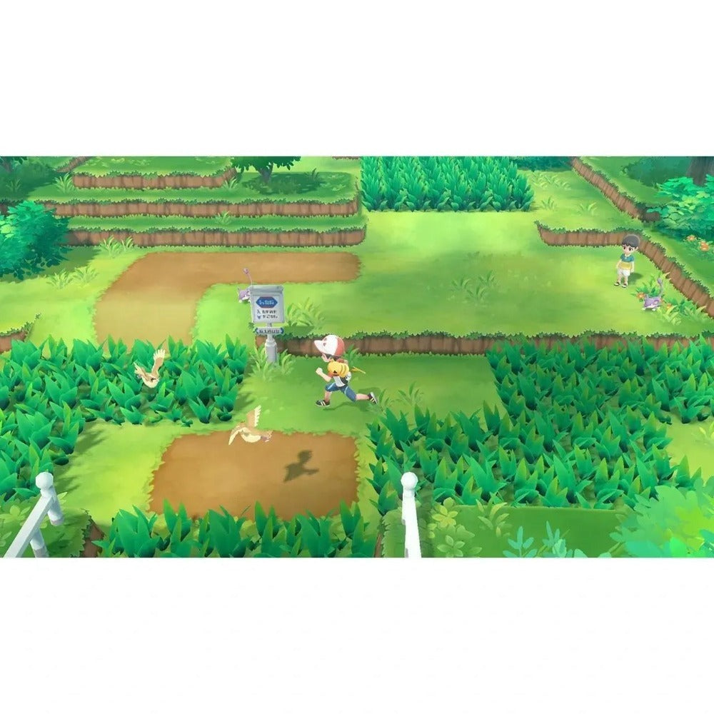 Pokemon Let's Go Pikachu Nintendo Switch Game – US/AS English Edition, Kanto Region Adventure with Motion Catching, 2-Player Co-op & Pokemon GO Connectivity, Great Gift for Kids & Pokemon Fans