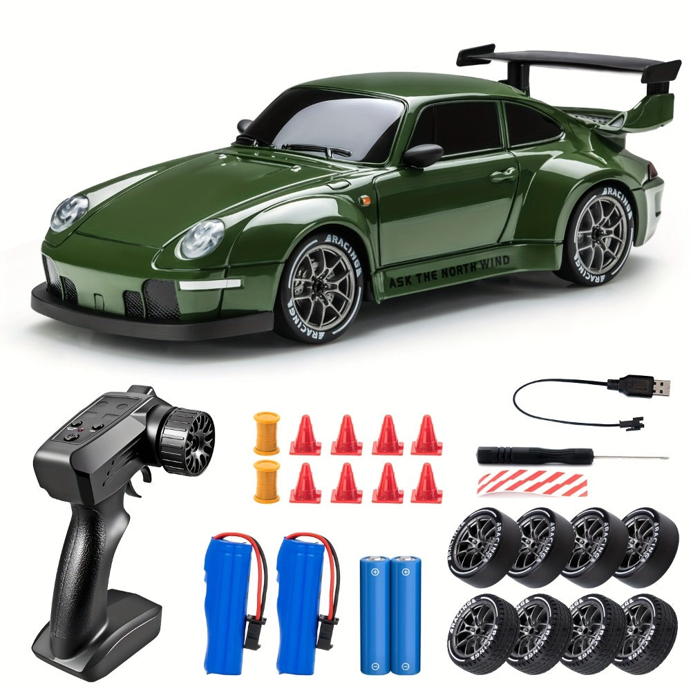 Drift RC Car 1:24 Scale S814, 360° Spin Remote Control Stunt Car in 5 Colors