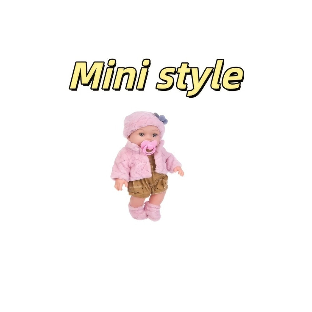 12-Inch Pink Reborn Baby Doll with Multiple Style Options
