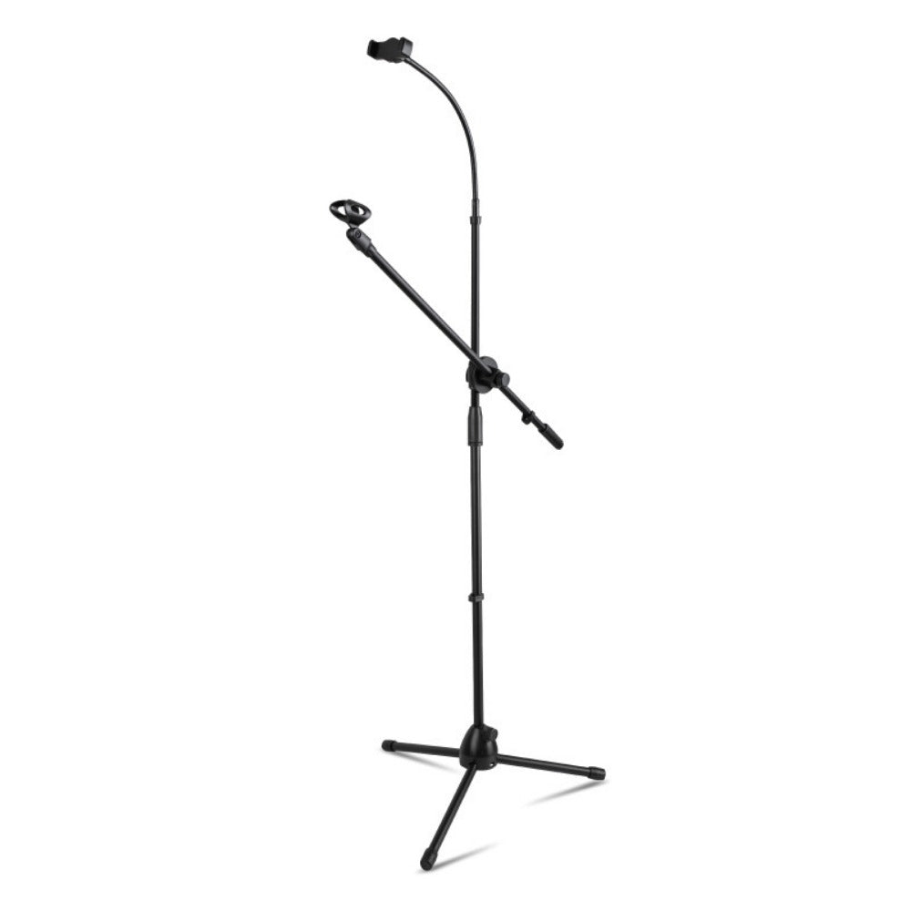 Adjustable Tripod Microphone Boom Stand for Studio, Podcast and Stage detail image - detail view 13