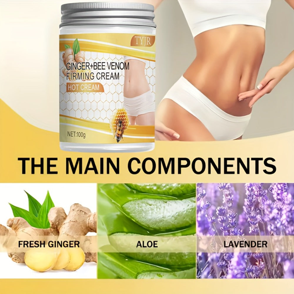 Body Firming Cream 4 Pack with Glycerin and Vitamin E 100g Each - Moisturizing Toning Lotion for Abdomen Arms Legs Back Waist Skin Tightening All Skin Types Daily Care