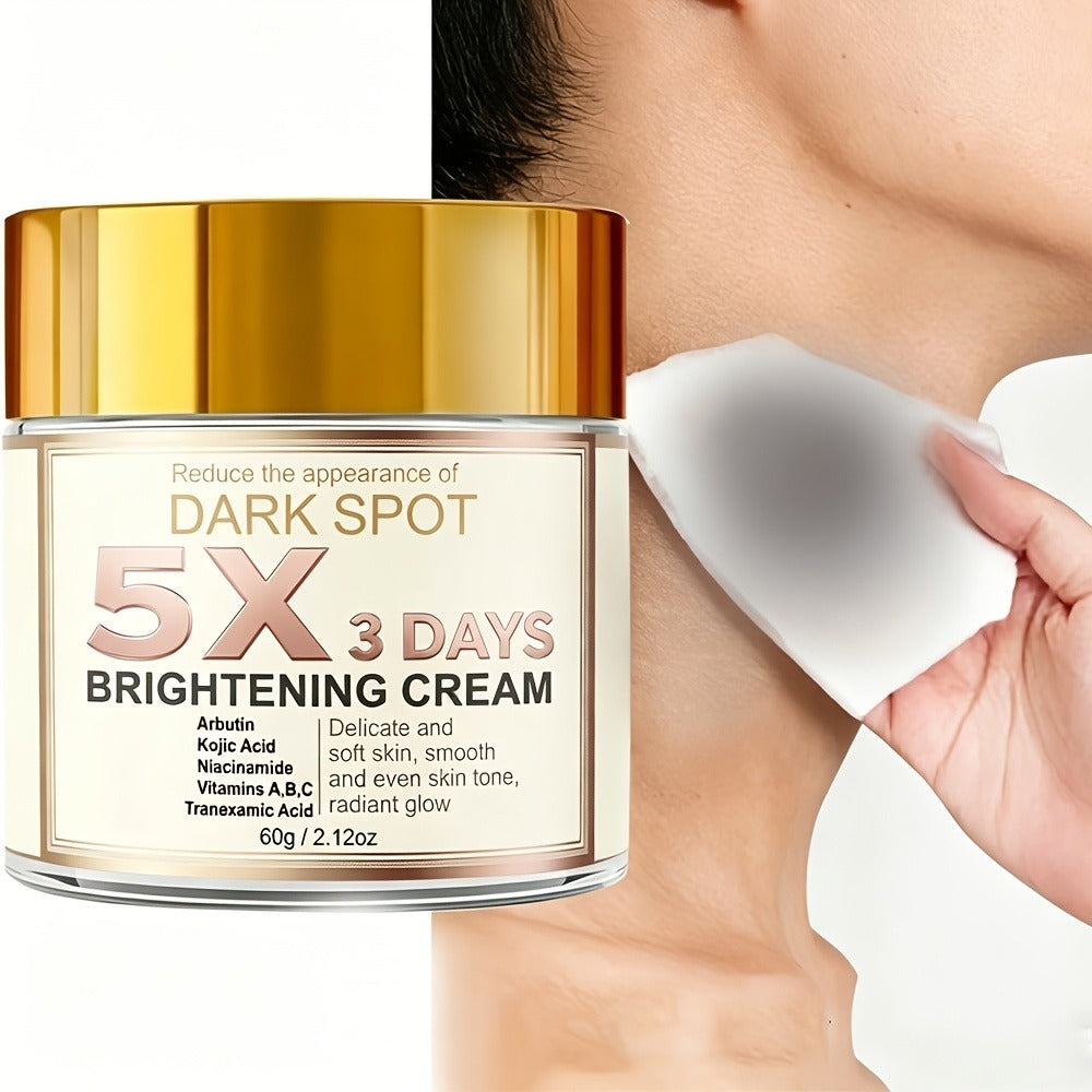 Dark Spot Brightening Cream 2pcs — Vitamin C & Niacinamide Corrector for Underarms Intimate Areas Buttocks Thighs | Hypoallergenic Unscented Moisturizer | Snow Grass Extract Sensitive Skin Body Cream