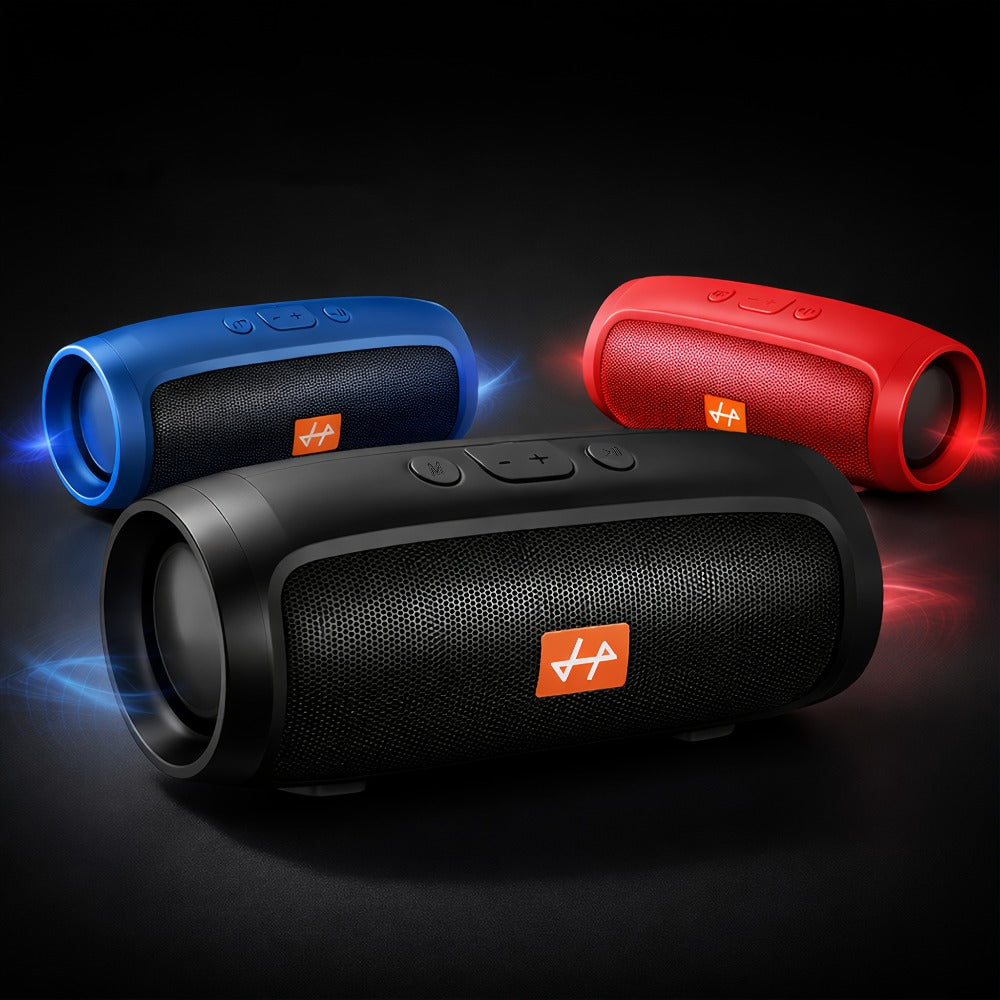 Compact Wireless Bluetooth Speaker Stereo Sound USB Rechargeable Lithium Battery Multiple Colors Portable Mini Speaker for Smartphone Tablet Travel Home Outdoor