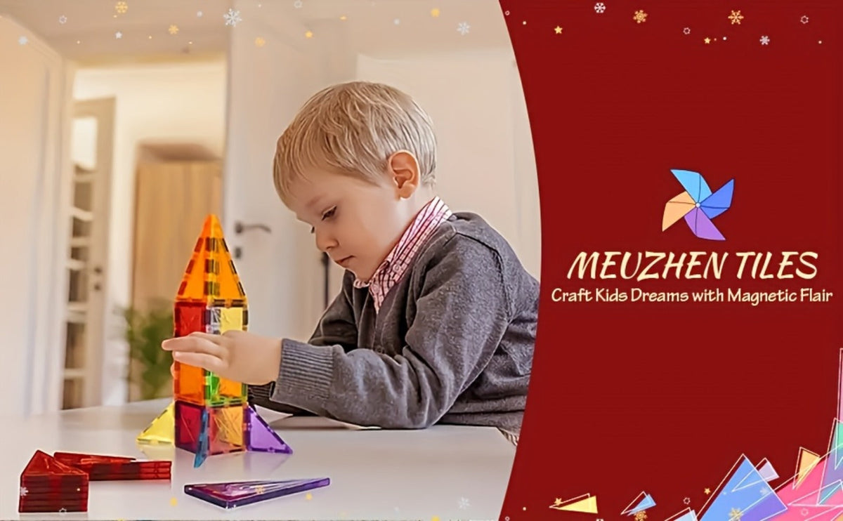 Magnetic Tiles Building Set, 120 Pieces with 2 Toy Cars, 3D Ramp and Garage Play for Ages 3+