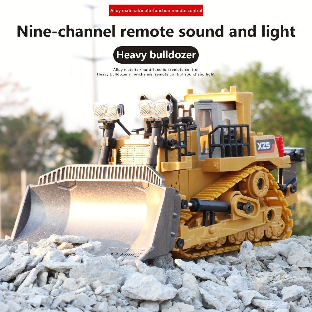RC Construction Vehicle Toy with Excavator, Dump Truck and Loader Options