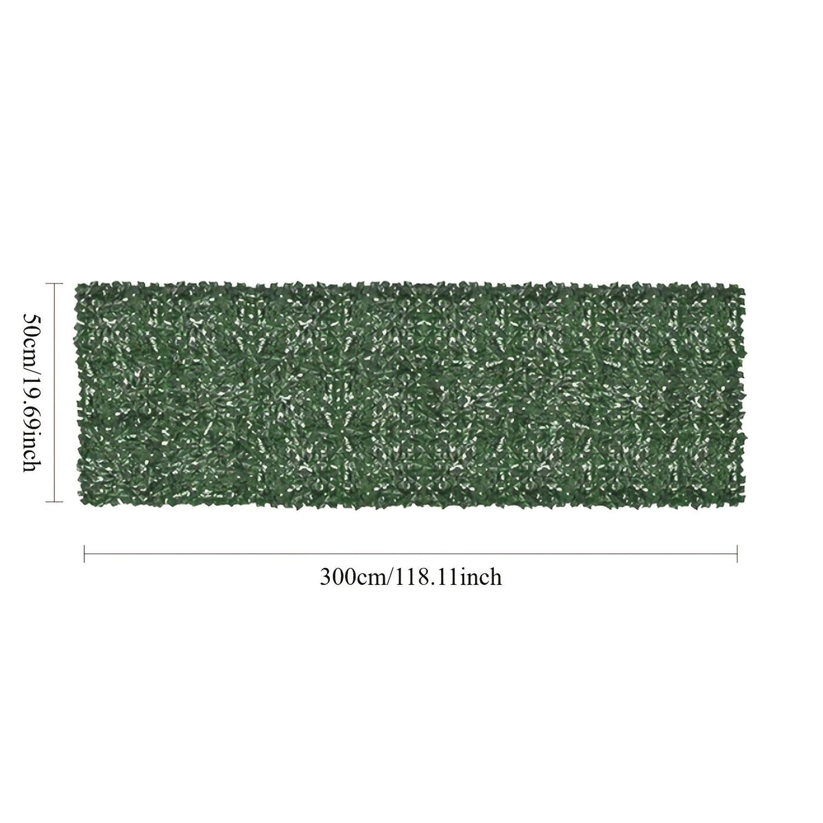 Artificial Greenery shown in the 10*1.6ft/302*52cm option