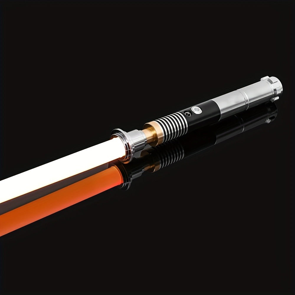 Light-Up Saber Toy with 16-Color RGB Lighting and Sound for Cosplay