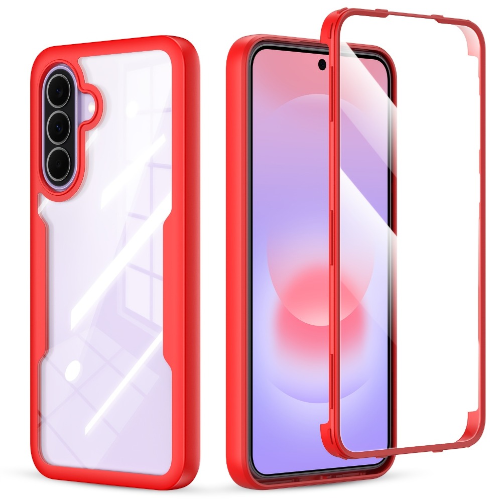 Samsung Galaxy A-Series Rugged Case with Built-In Screen Protector – Full Body Shockproof Phone Cover for Galaxy A15 A16 A17 A36 A37 A56 A57 5G | Heavy Duty Drop Protection