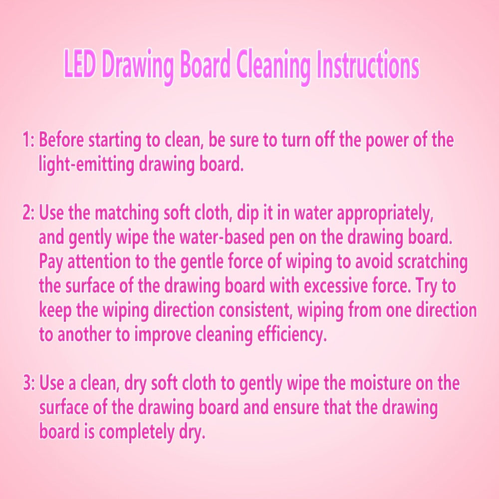 LED Light Up Drawing Board for Kids with 9 Double-Sided Tracing Cards & 6 Markers – Travel Doodle Board, 6 Colors