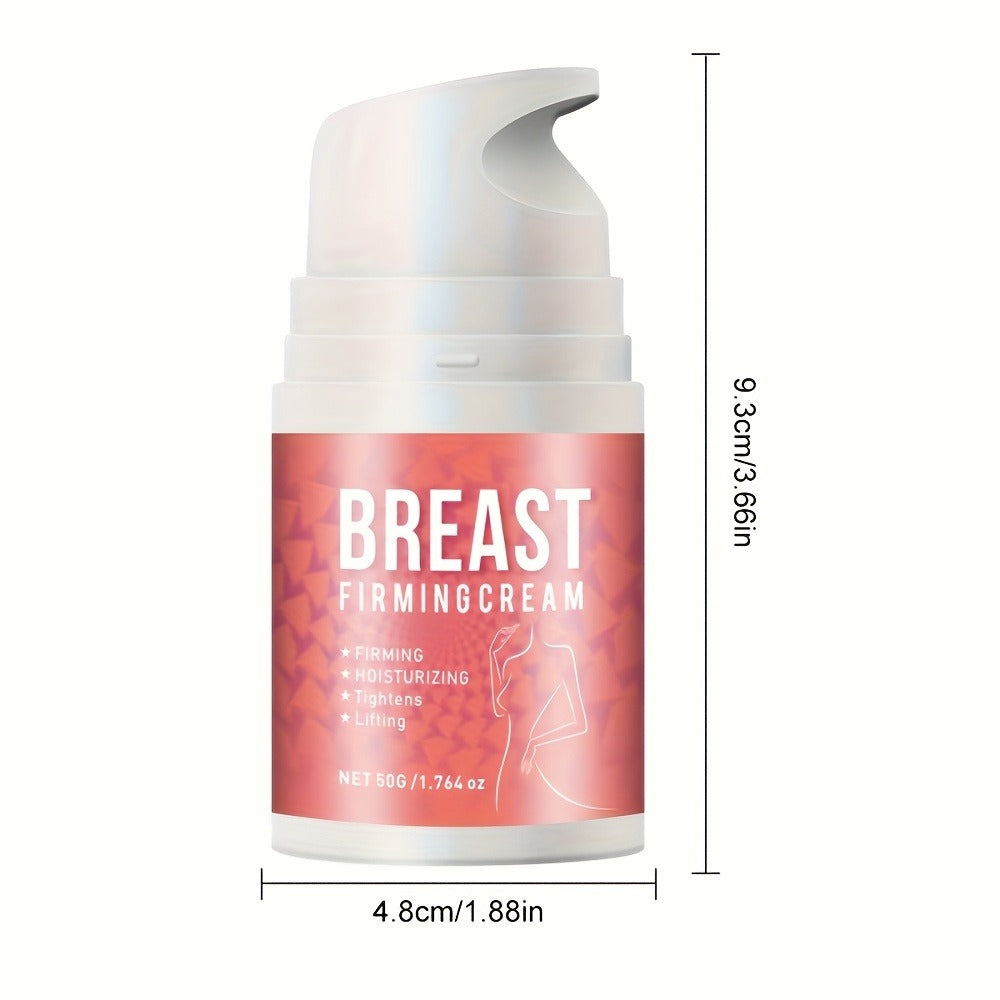 Bust Firming Cream for Women — Tightening & Lifting with Caffeine, Jojoba Oil, Shea Butter, Vitamin E & Honey | Moisturizing Body Firming Lotion for Sagging Skin | All Skin Types | Fresh Fragrance