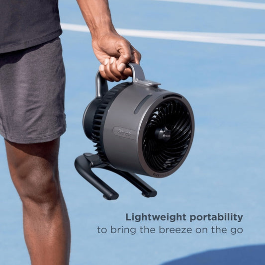 Portable Misting Fan, Shark FlexBreeze HydroGo Pro, Sky, Refurbished