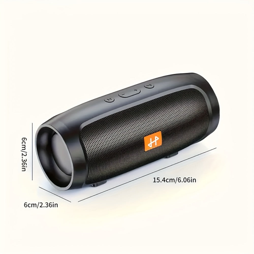 5.1 Channel Surround Sound Portable Wireless Bluetooth Speaker – USB-C Rechargeable Lithium Battery Speaker for Smartphones, Tablets, Outdoor Parties & Smart Devices, Stereo Audio System