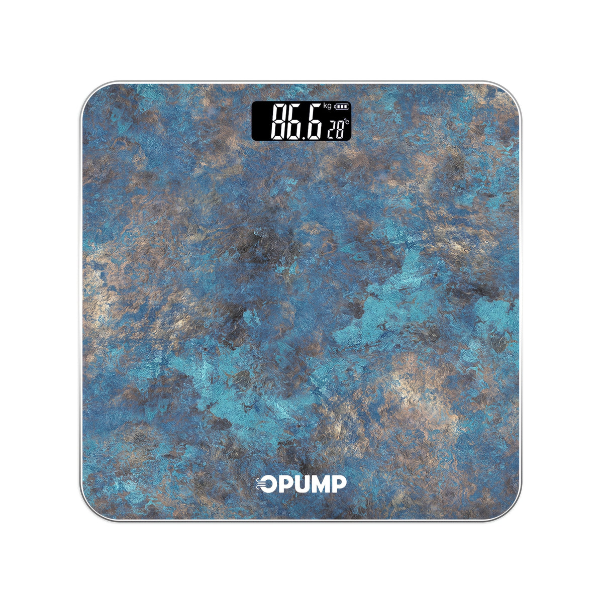 Digital Bathroom Scale High Precision 400 lbs – Electronic Body Weight Scale with Backlit HD LCD Display, kg/lb/st Switchable, Easy Read, Includes Batteries