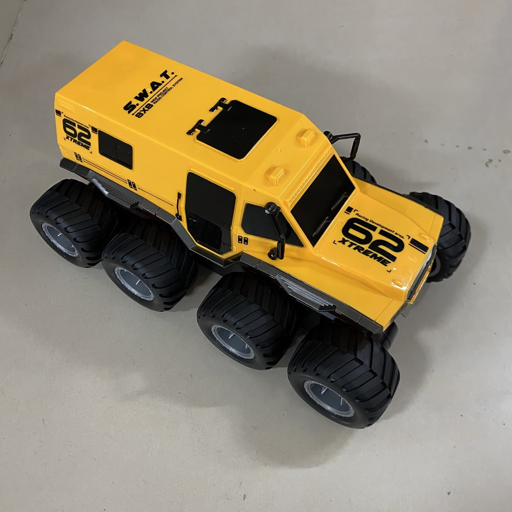 8-Wheel 4-Motor Amphibious RC Armored Truck for Land and Water