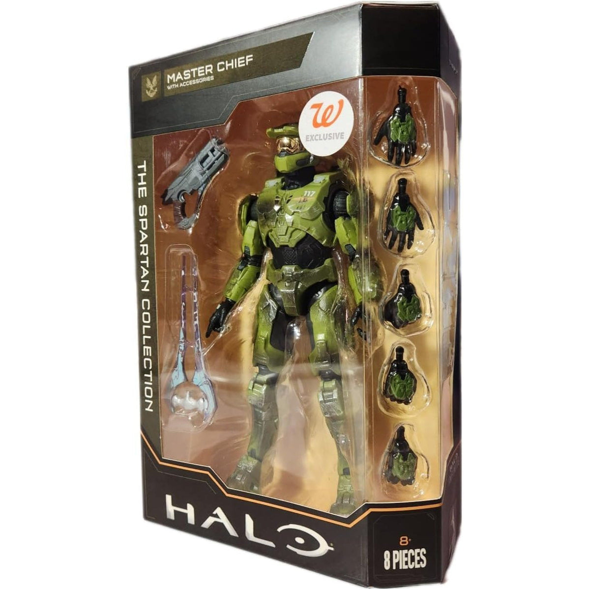 HALO Master Chief Action Figure Spartan Collection – Energy Sword & Disrupter Accessories, Collectible Gamer Gift for Boys Teens Adults Xbox Fans Birthday Christmas Holiday