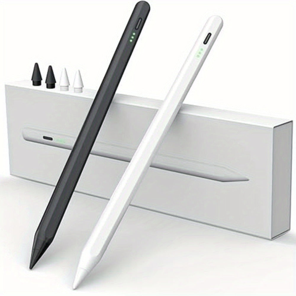 Stylus Pen for iPad & Android Tablets – Palm Rejection, Tilt Sensor, USB-C Charging, Compatible with iPad 6/7/8/9/10, Pro 11"/12.9"/M4, Air 3/4/5/6, Mini 5/6, All Android Tablets (Multi-Color)