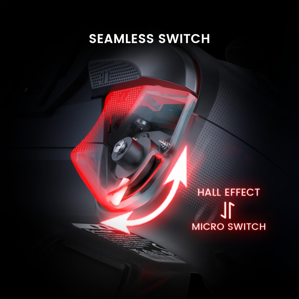 GameSir Cyclone 2 Wireless PC Controller with Mag-ResTMR Sticks, 1000Hz Report Rate, Hall Effect & Micro 2-in-1 Triggers, RGB Lighting & Charging Dock – Compatible with PC, Switch, iOS & Android