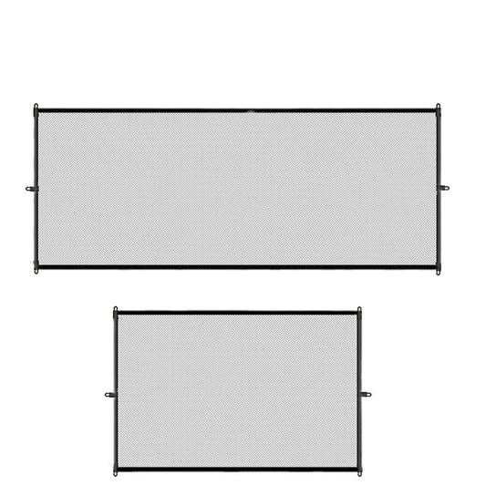 Portable Mesh Pet Gate for Indoor Doorways, S or L with Two-Piece Pack Option