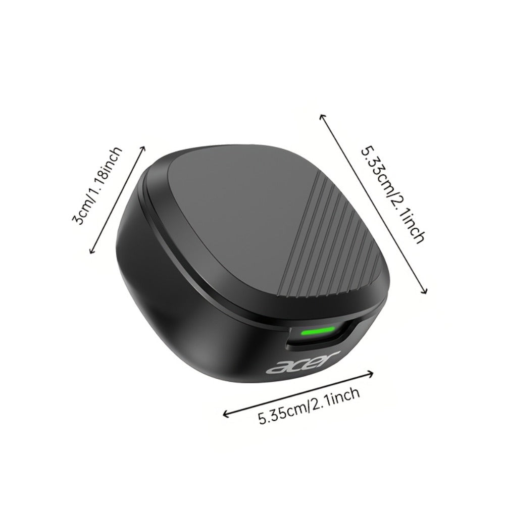 ENC Wireless Earbuds Mini Lightweight In-Ear Bluetooth Earphones Smart Noise Reduction Long Battery Life Touch Control for Sports Running Cycling Work Commute Phone PC Tablet Gift for Men Women