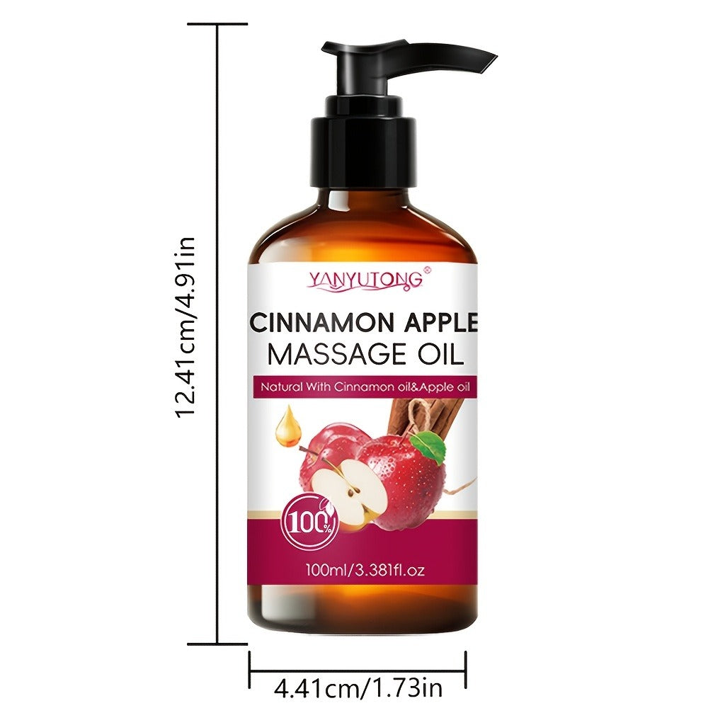 Moisturizing Massage Oil 3.38oz Natural Botanical - Turmeric, Rosemary, Lavender & Cherry Blossom with Glycerin, Nourishing Body Oil for All Skin Types, Gentle Non-Irritating Spa Skincare Gift for Women