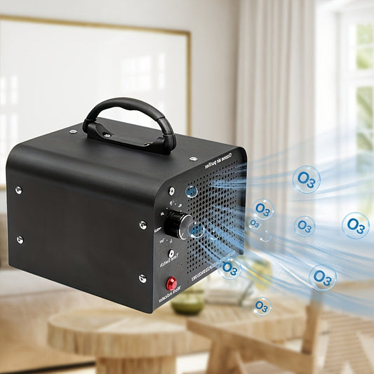 Ozone Generator with 120-Minute Timer, Humidity Display and Removable Filter Mesh
