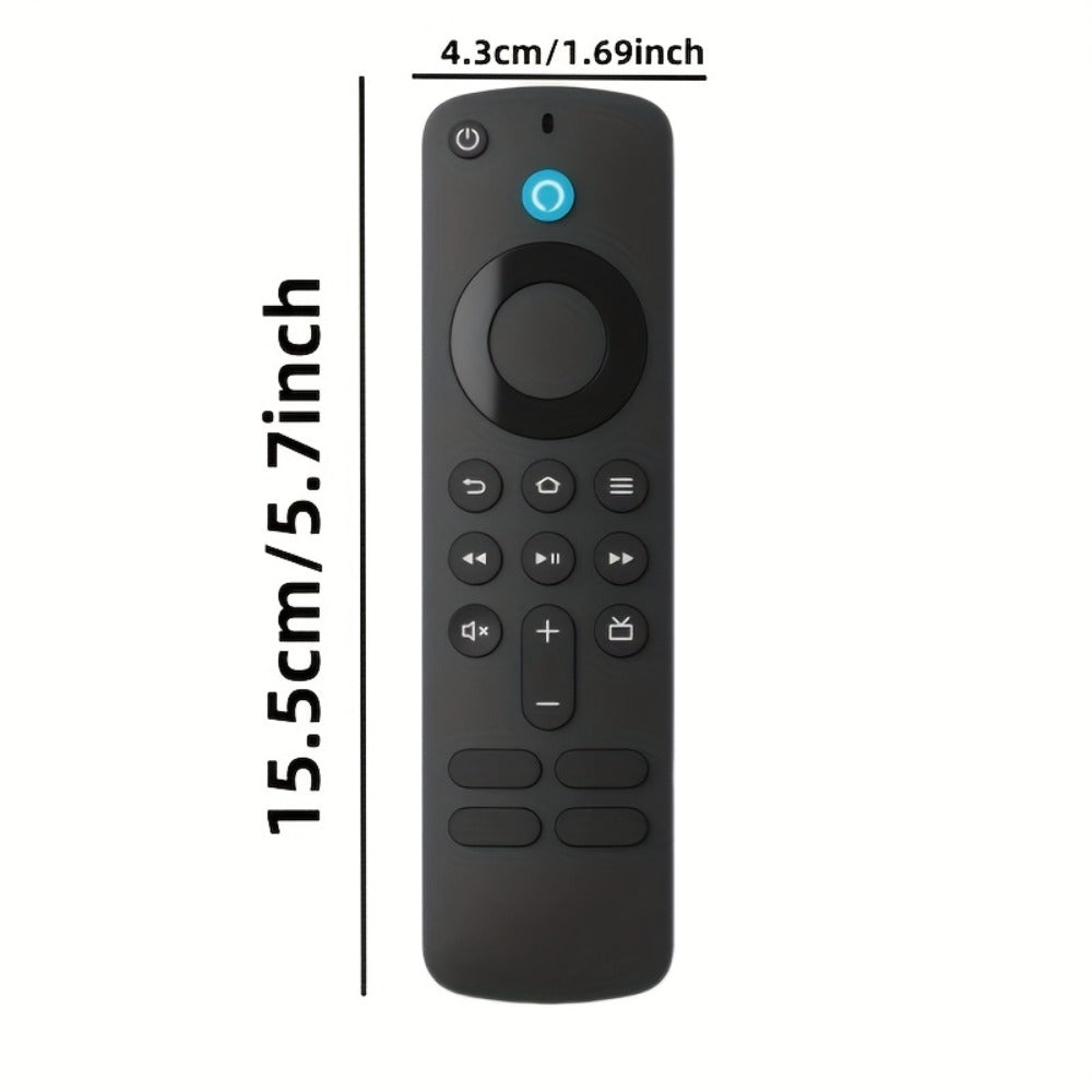 Alexa Voice Remote 6.0 for Fire TV Stick 4K – Backlit Buttons, Ergonomic Compact Design, Universal Smart Home Control, Voice Command, Works with Fire TV Stick, Fire TV Cube & All Fire TV Devices