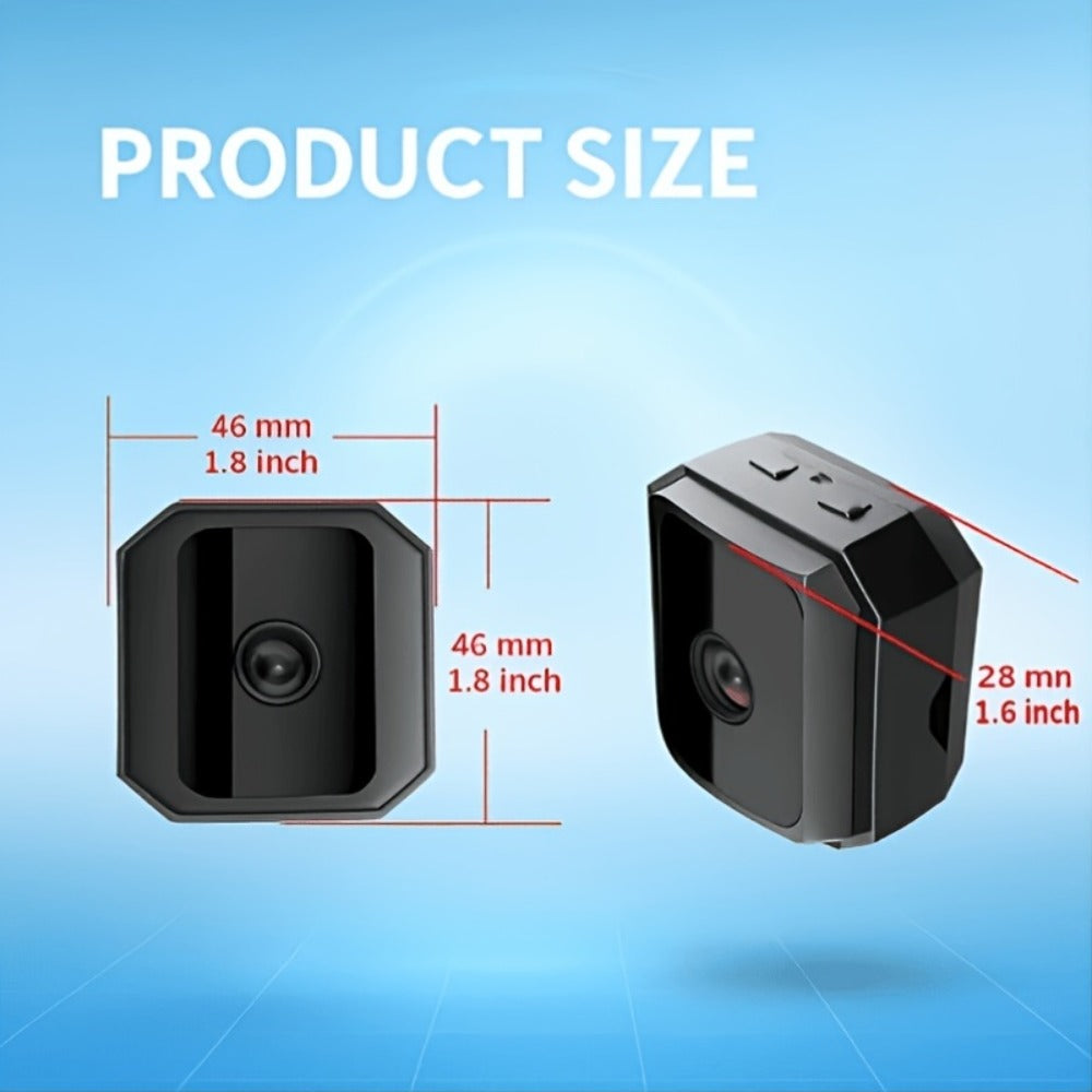 Wireless Security Camera Rechargeable Battery, No WiFi No Internet AP Hotspot, IR Night Vision, Two-Way Audio, Motion Detection Alerts, Indoor Outdoor Portable Surveillance – Home Pet Baby Monitor