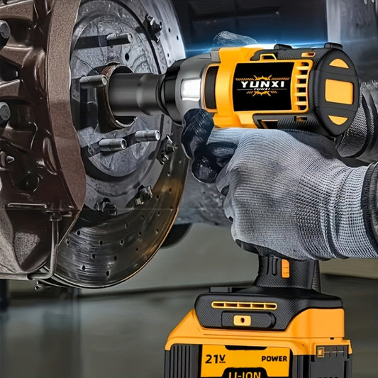 Cordless Impact Wrench, 21V Brushless, with Battery and Accessory Bundle Options